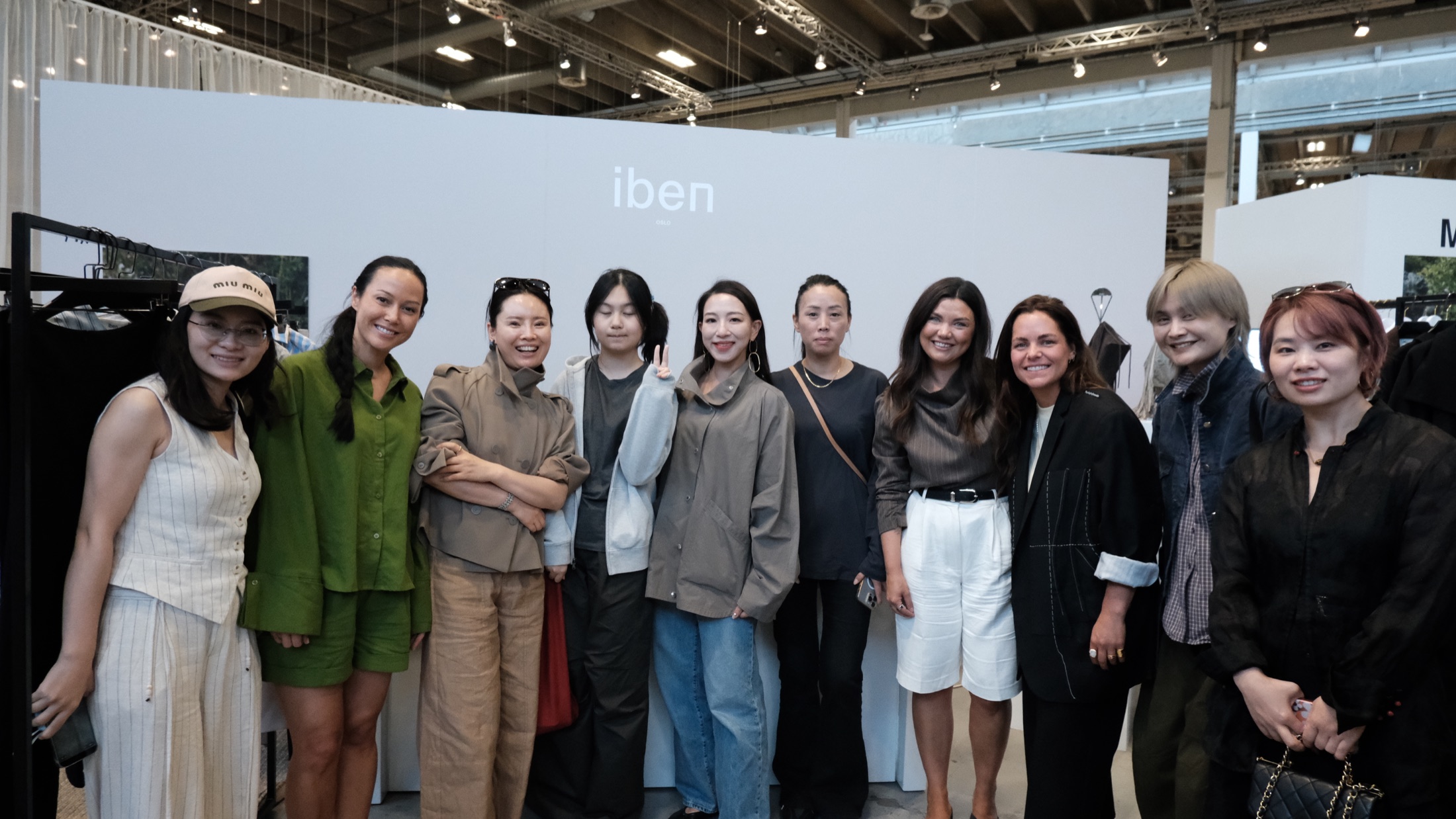 FASHIONREAL buyers meeting the IBEN team at CIFF 67